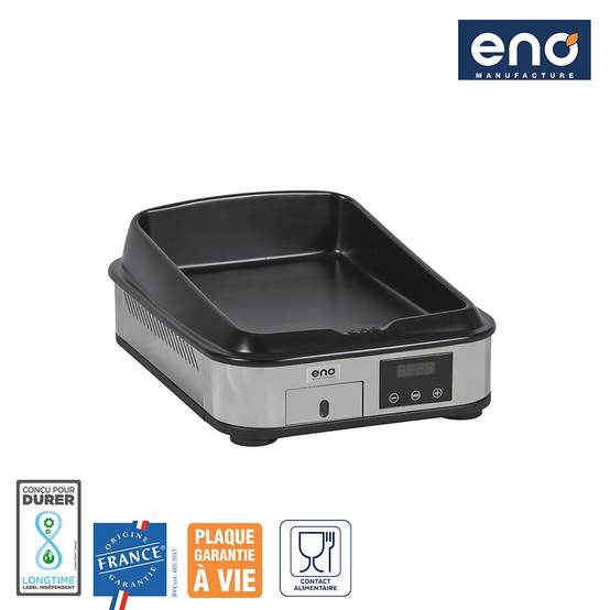 Eno - Plancha électrique fonte émaillée grise Enosign 40 Eno - Image 5