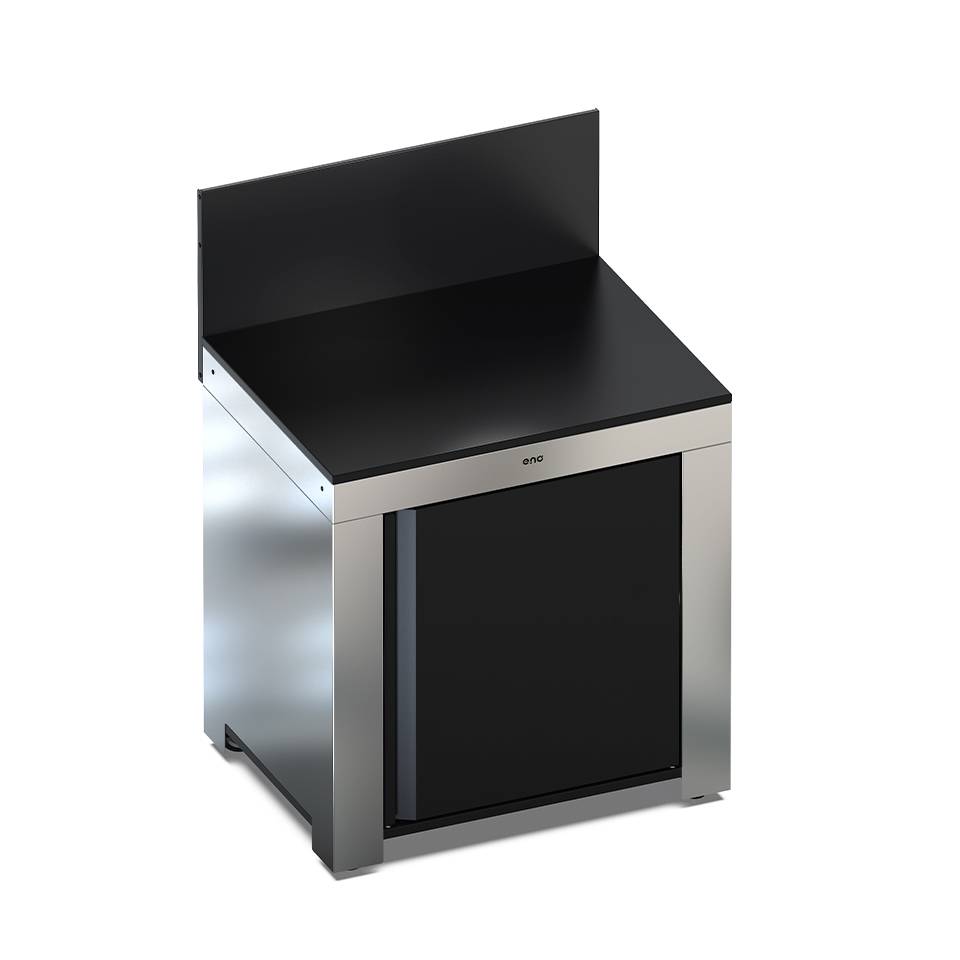 Eno - Modulo standard cuisine inox noir - ENO - Image 2