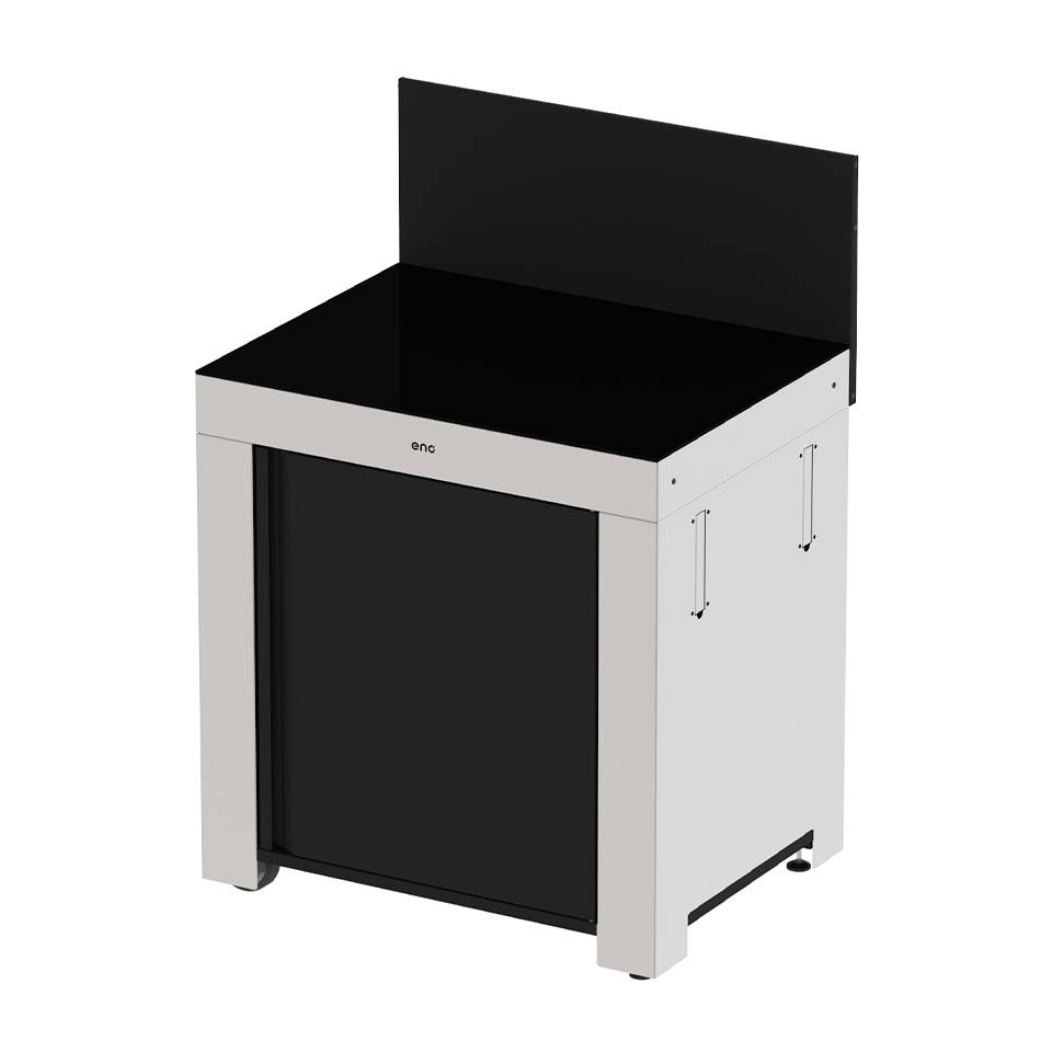 Eno - Modulo standard cuisine inox noir - ENO - Image 6