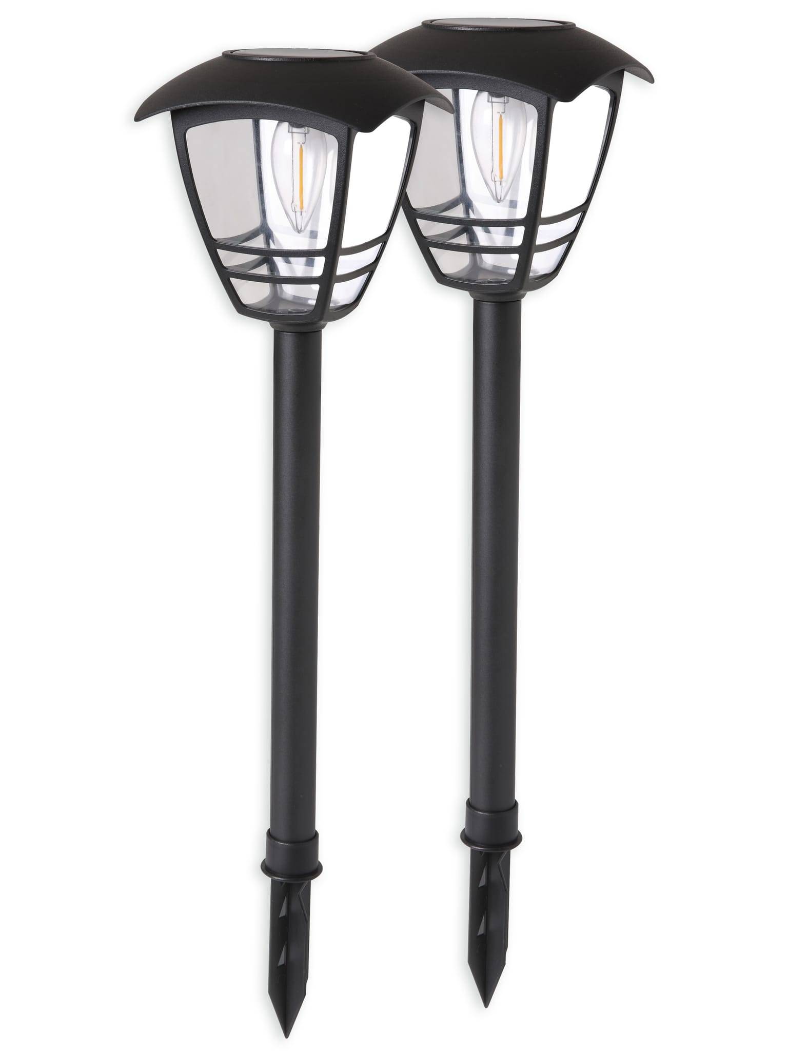 AIC International - Balise solaire Edison LED blanc chaud lot de 2 – MUNDUS - Image 1