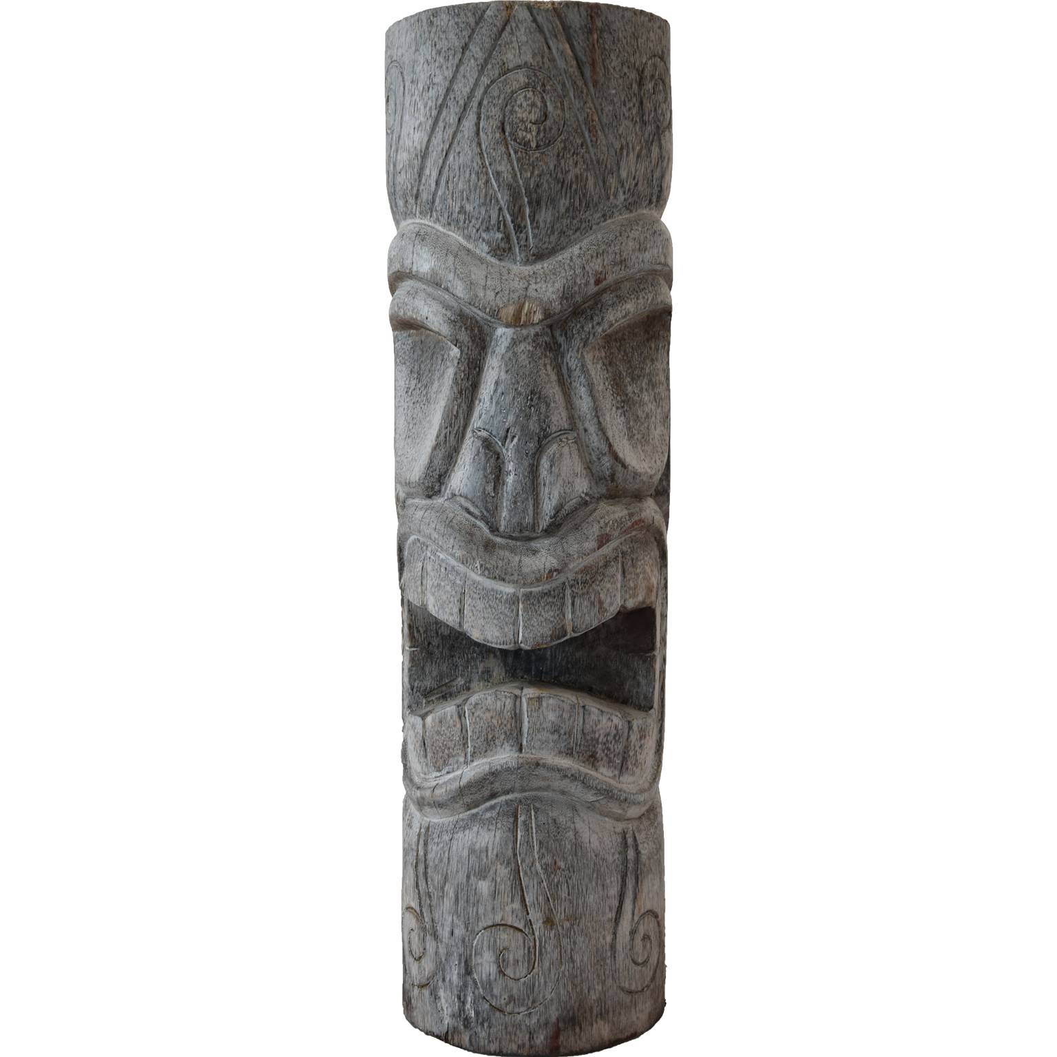 Décoriale - Tiki mauri cocotier cendré L.25 x l.27 x H.50 cm - Image 5