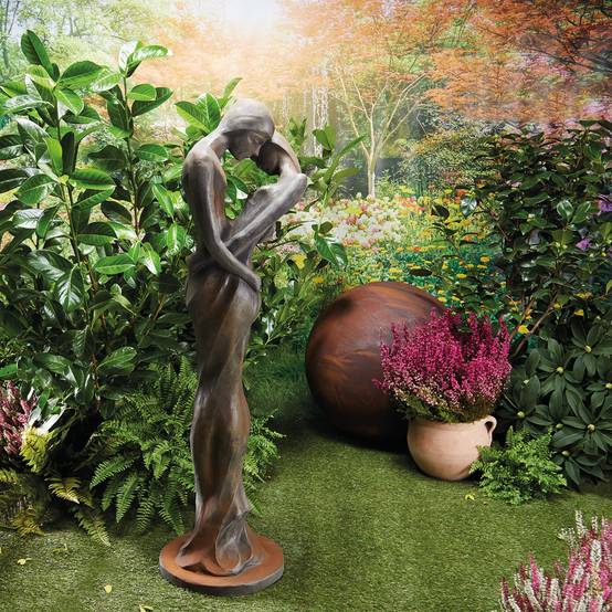 Décoriale - Statue Tristan & Iseult L.33 x l.33 x H.123 cm - Image 6