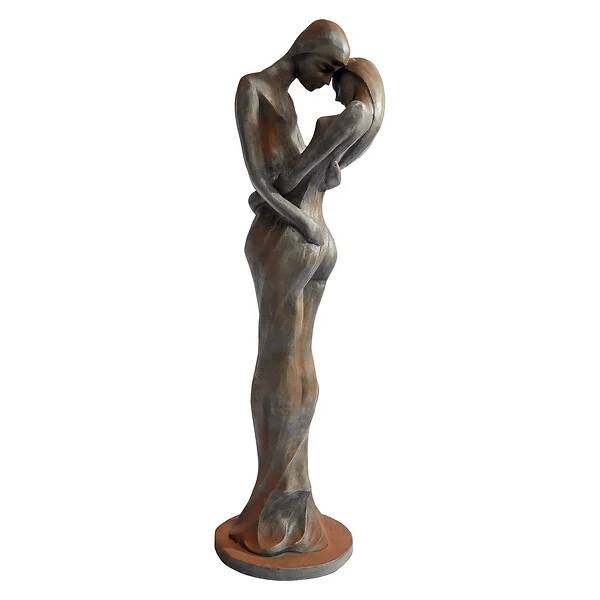 Décoriale - Statue Tristan & Iseult L.33 x l.33 x H.123 cm - Image 1