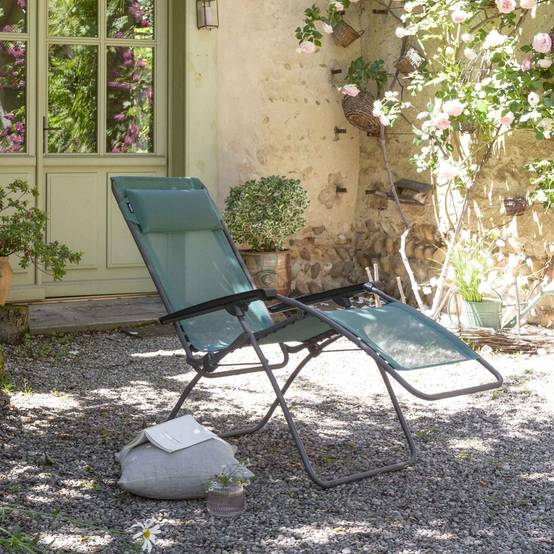 Lafuma-Mobilier - Fauteuil de jardin acier batyline chlorophyle R-Clip Lafuma Mobilier - Image 3