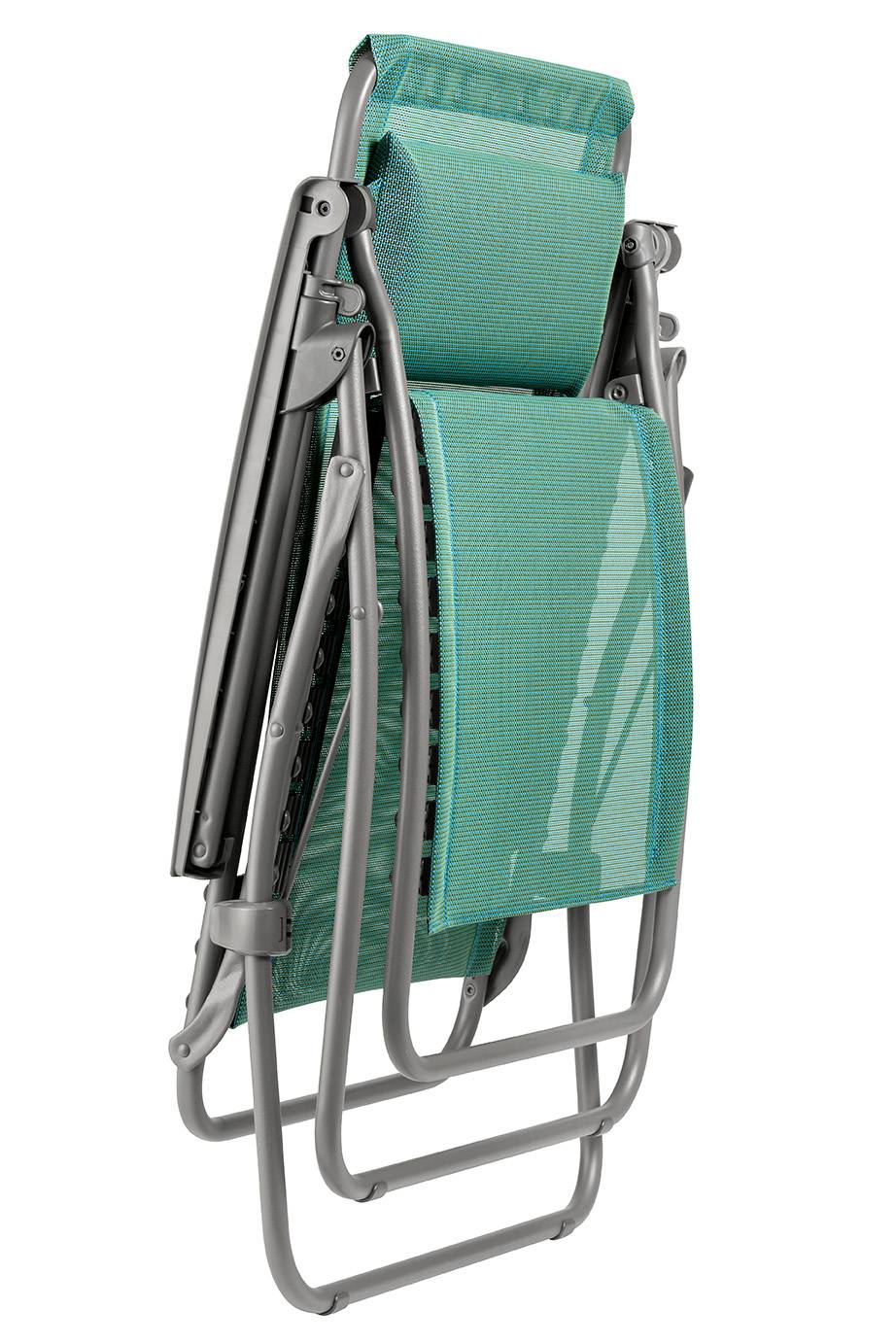 Lafuma-Mobilier - Fauteuil de jardin acier batyline chlorophyle R-Clip Lafuma Mobilier - Image 2