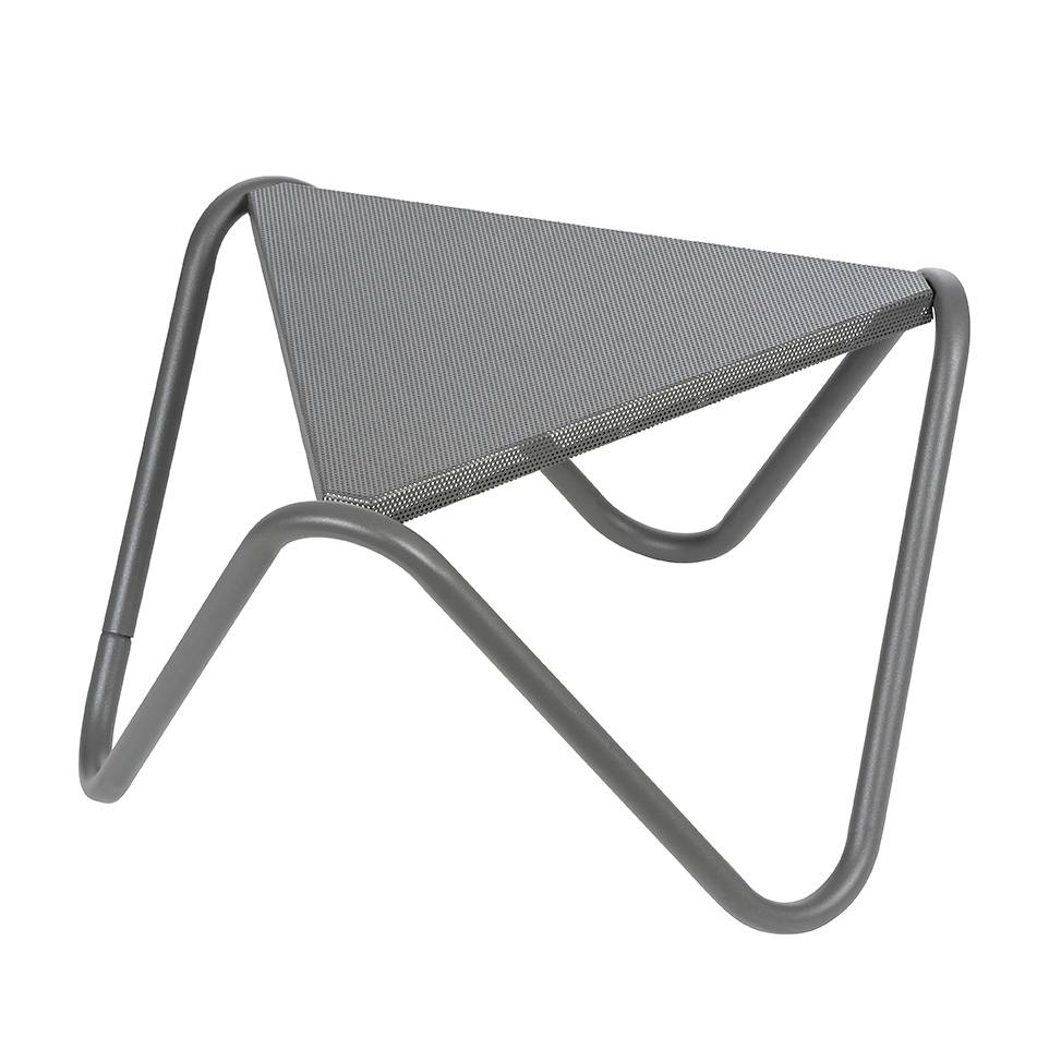 Lafuma-Mobilier - Table basse de jardin acier titane Vogue Lafuma Mobilier - Imagen 1