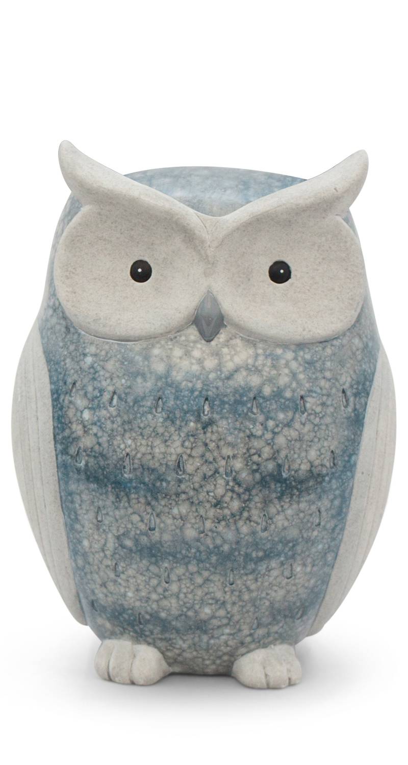 Garden ID - Garden ID - Hibou en céramique L.17 x l.14 x H.23 cm - Imagen 1