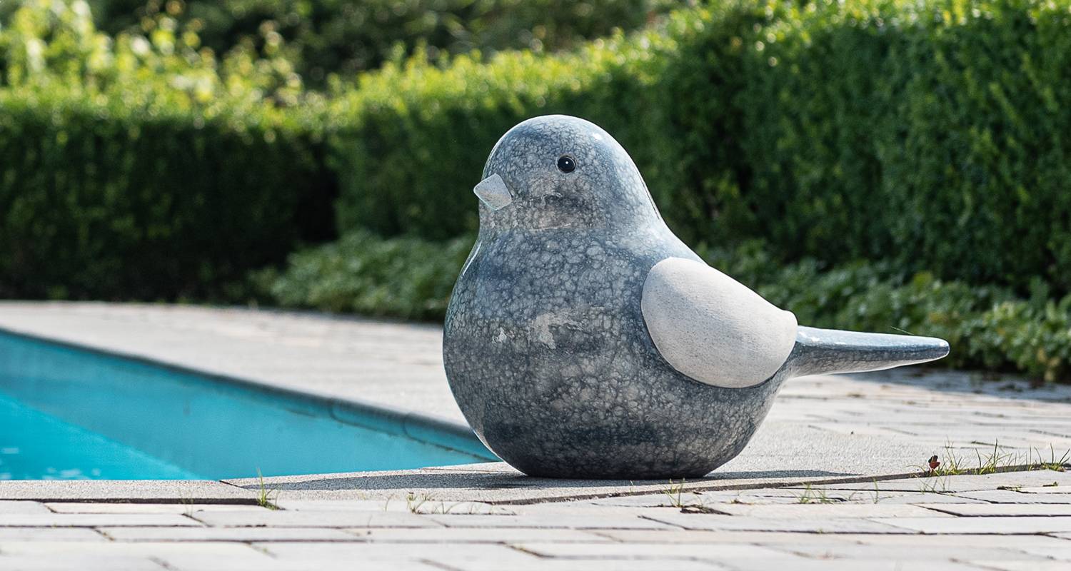 Garden ID - Garden ID - Oiseau XL en céramique L.44 x l.26 x H.29 cm - Image 2