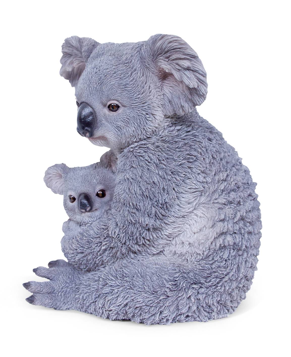 Garden ID - Garden ID - Koala et bébé en polyrésine L.21 x l.19 x H.26 cm - Imagen 3