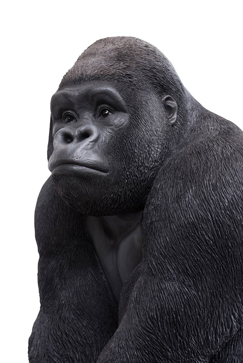 Garden ID - Gorille en polyrésine L.90 x l.73 x H.107 cm - Jardiland