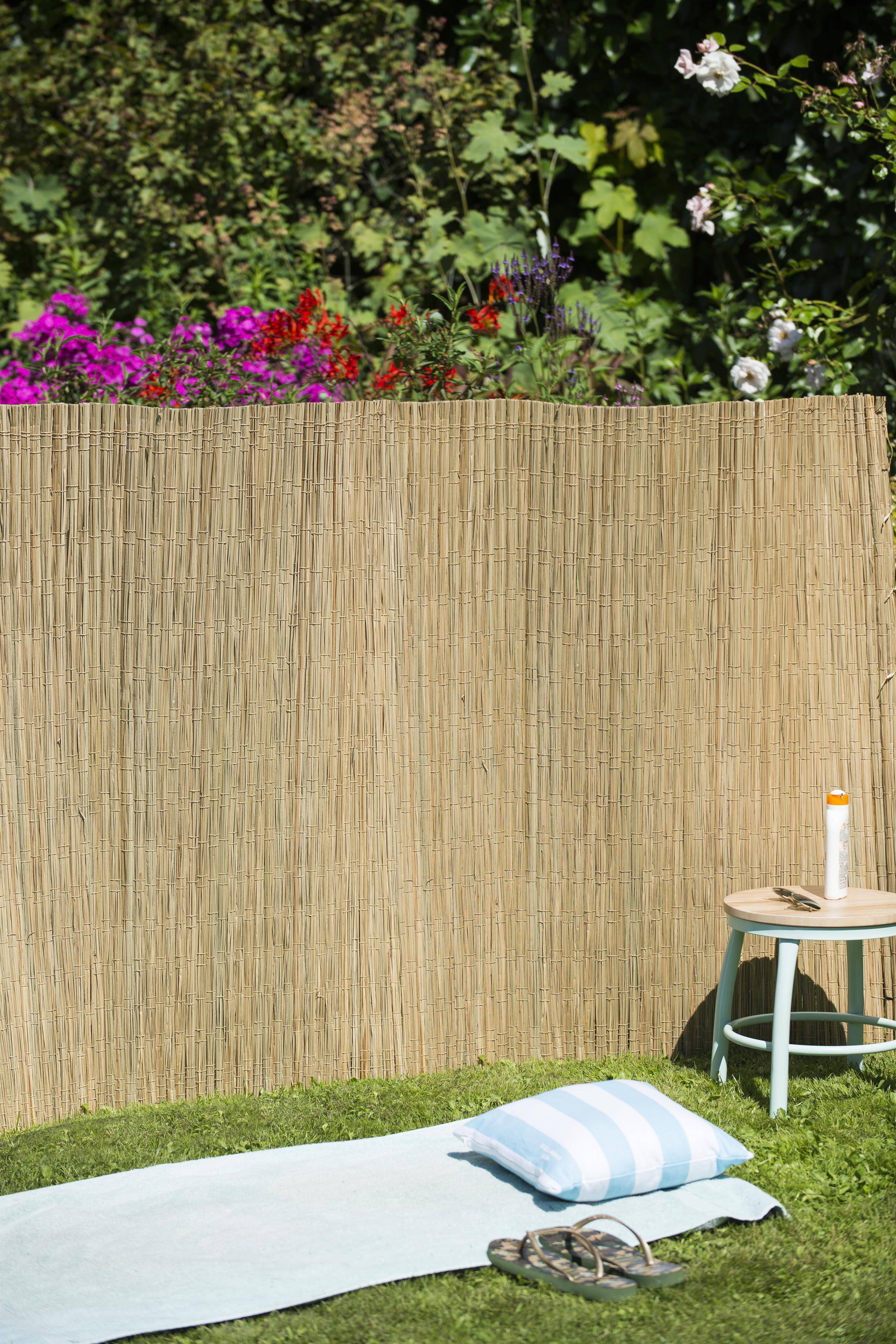 Canisse de Carex Naturel Beige H 1 m L 3 m NATURE - Image 2