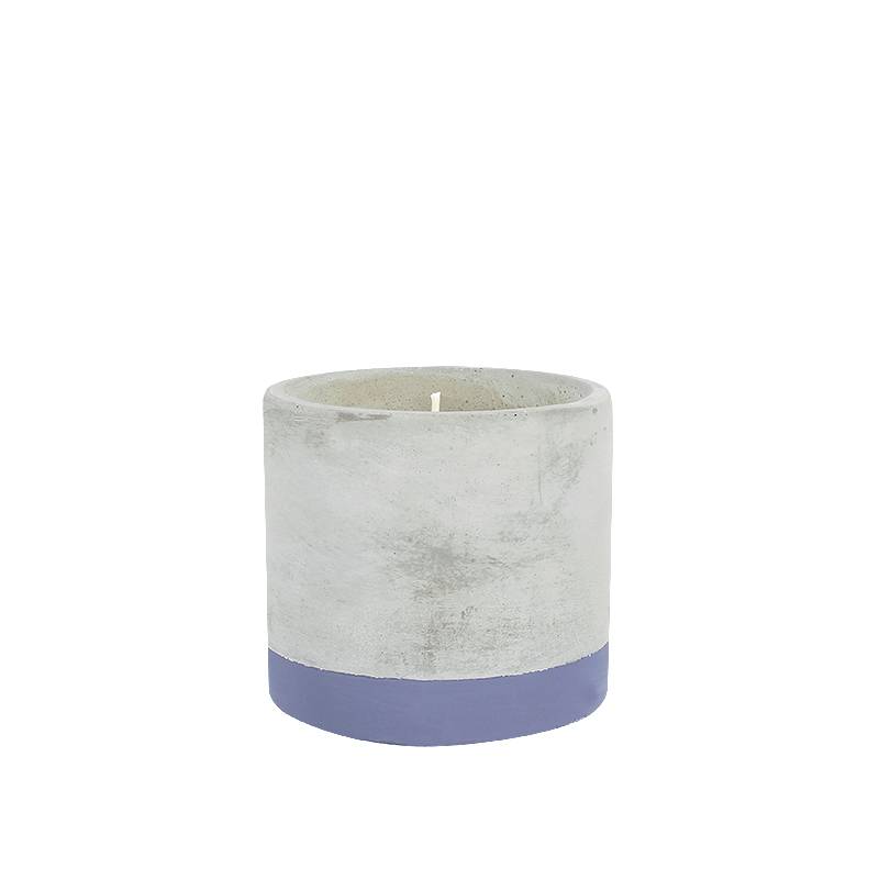 Bougies la Française - Bougies la Française - Bougie pot béton citronnelle lavande 180 g