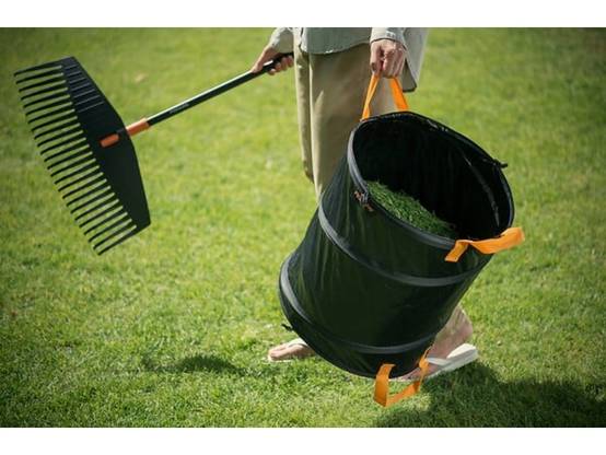 Sac à végétaux 172L Résistant aux déchirures et moisissures H 700 mm L 560 mm - FISKARS - Image 2
