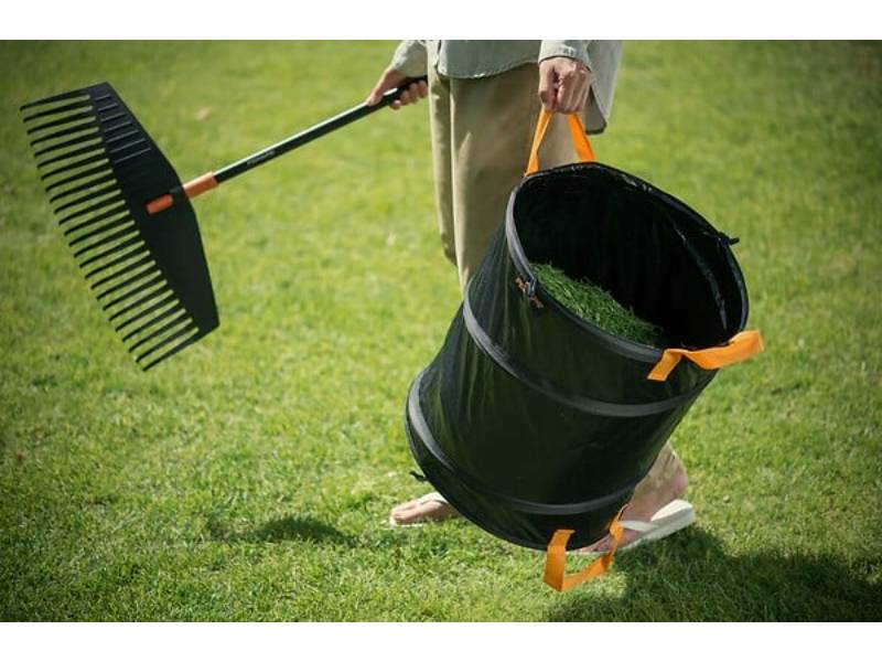 Sac à végétaux 172L Résistant aux déchirures et moisissures H 700 mm L 560 mm - FISKARS - Image 2