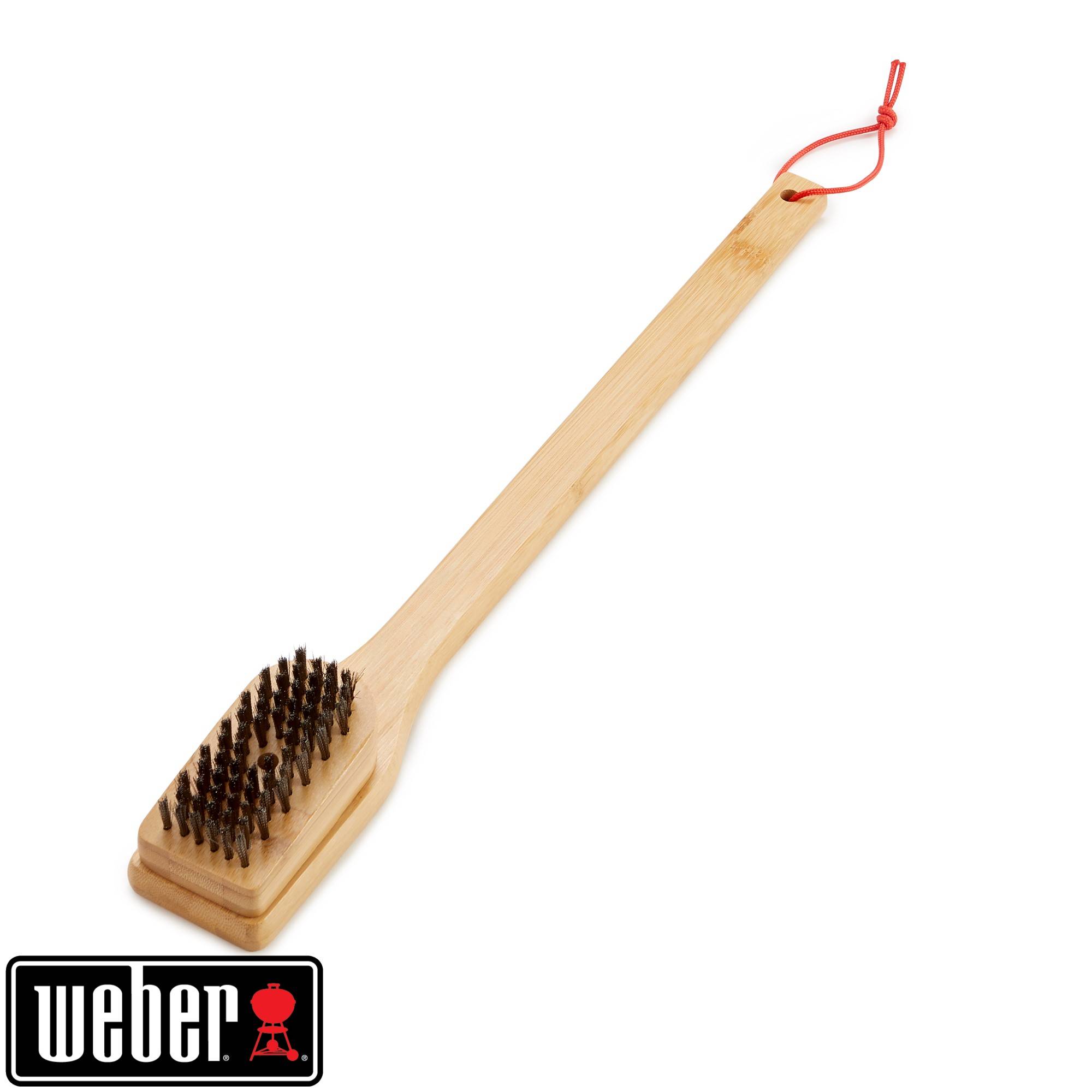 Brosse de Nettoyage Poignée Bambou – WEBER - Image 1