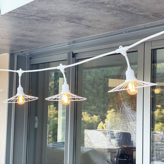 Guirlande "Chic white light" L.600 cm - Image 2