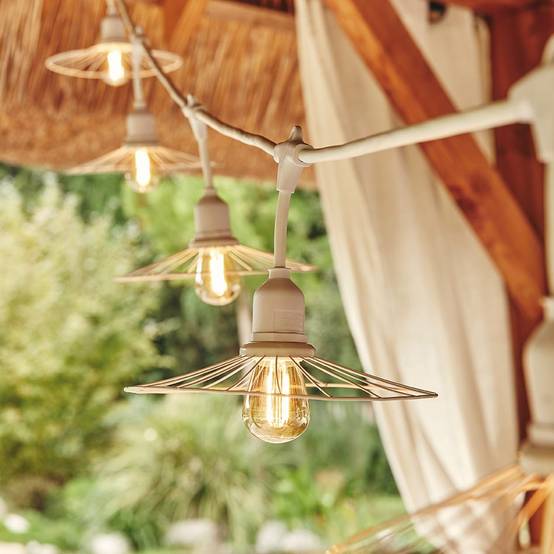 Guirlande "Chic white light" L.600 cm - Image 4