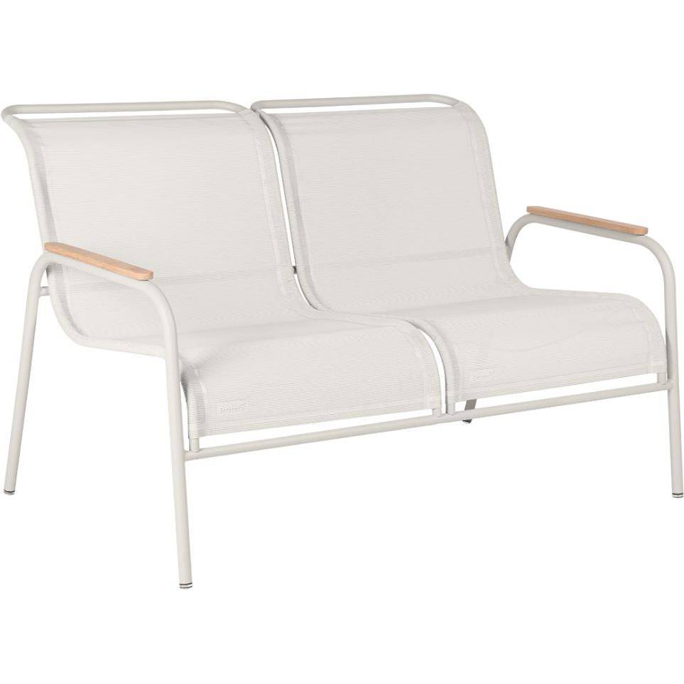 Banquette 2 places coolside Fermob gris argile - Image 8