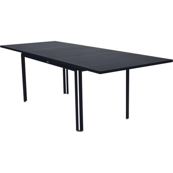 Fermob - Table de jardin rectangulaire extensible alu carbone 10 personnes Costa Fermob - Image 5