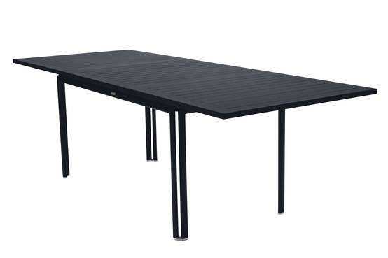 Fermob - Table de jardin rectangulaire extensible alu carbone 10 personnes Costa Fermob - Image 1