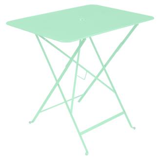 Fermob - Table de jardin pliante acier 2 personnes 77x57cm vert opaline Bistro - Fermob