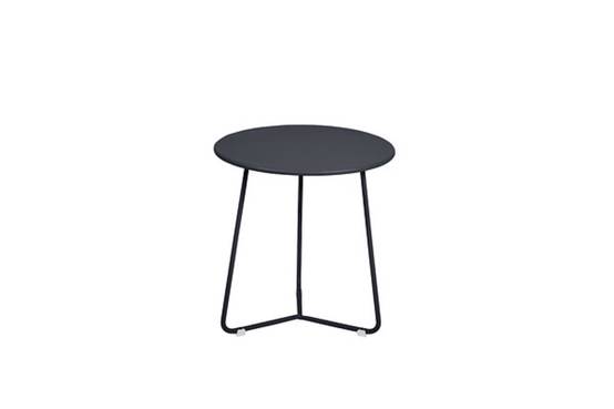 Fermob - Table d'appoint d'extérieur ronde acier gris carbone Cocotte Fermob - Image 6