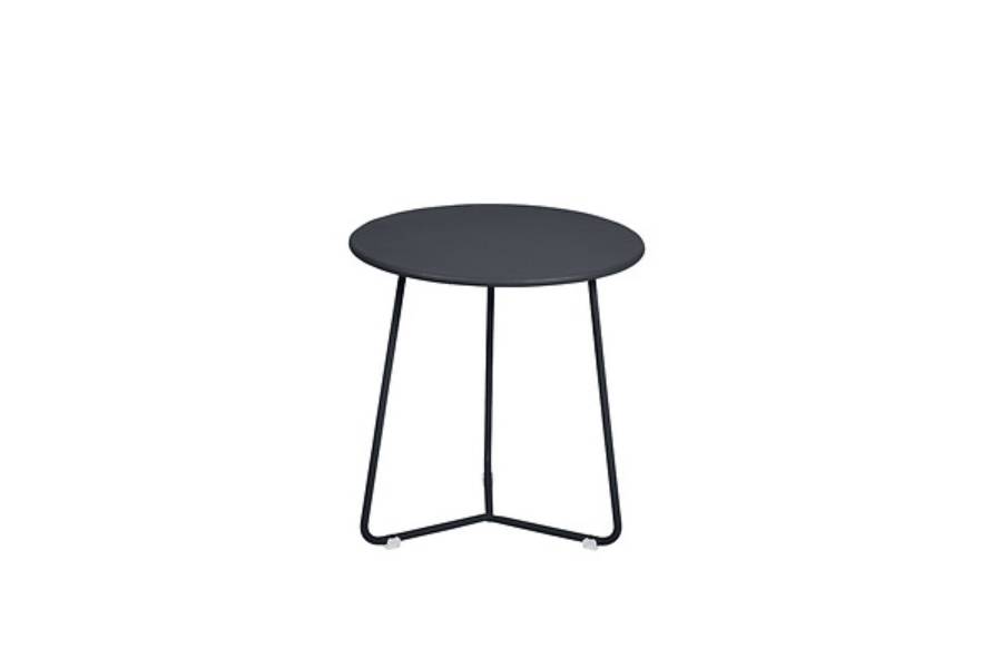 Fermob - Table d'appoint d'extérieur ronde acier gris carbone Cocotte Fermob - Image 6