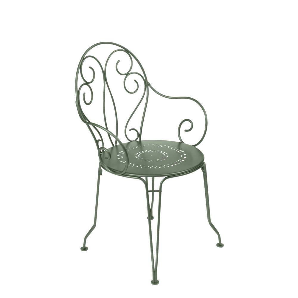 Fermob - Fauteuil de jardin acier cactus Montmartre Fermob