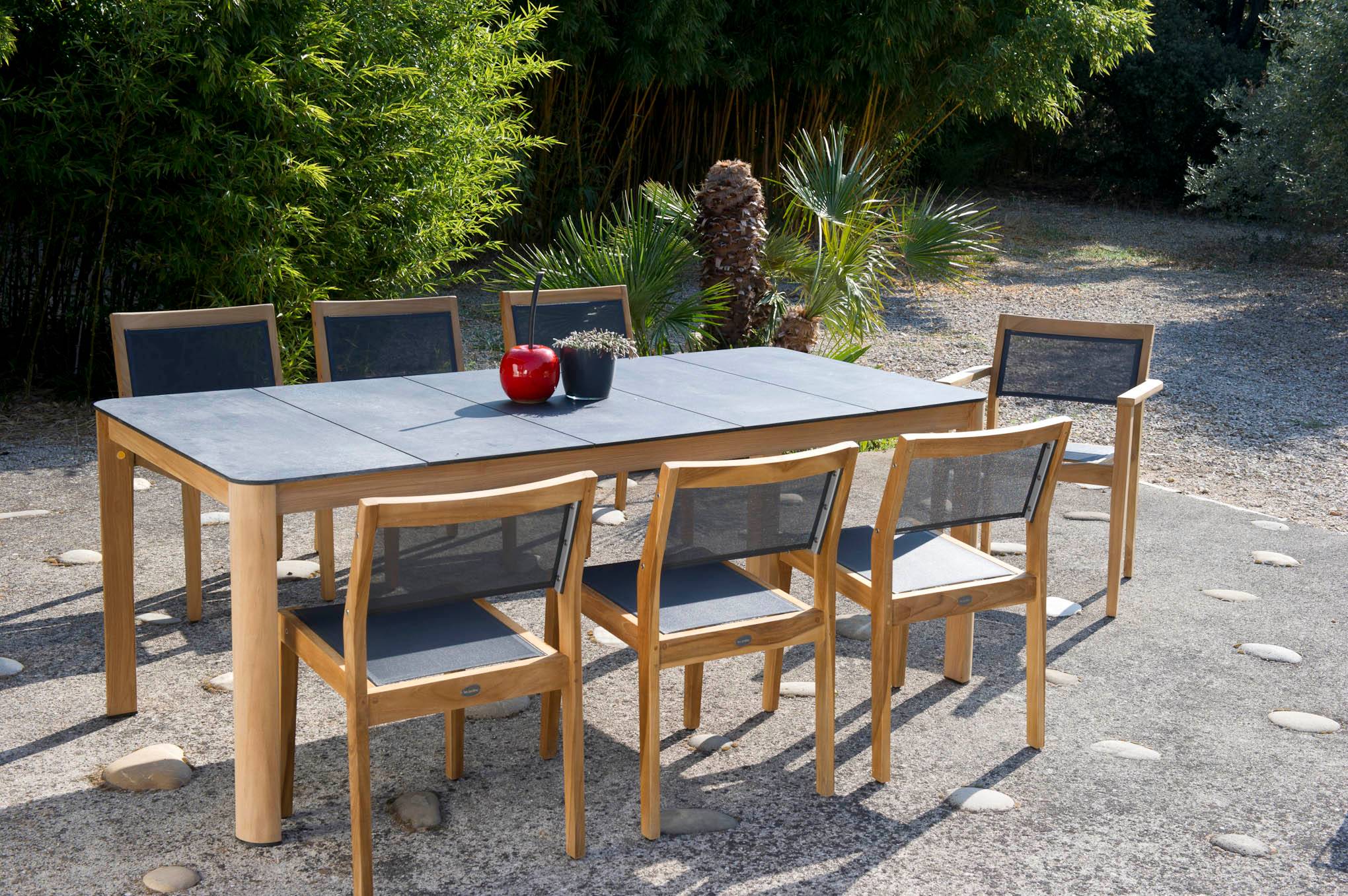 Table fixe Jepara - L. 210 x l. 95 x H. 75 cm