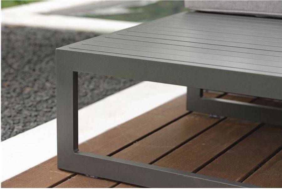 Table Basse Holly Aluminium Anthracite - Imagen 3