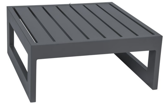 Table Basse Holly Aluminium Anthracite - Image 1