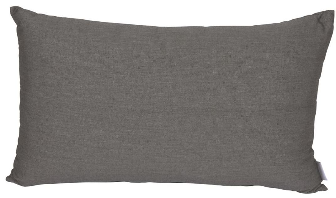 Coussin de Dossier Holly Gris Satiné