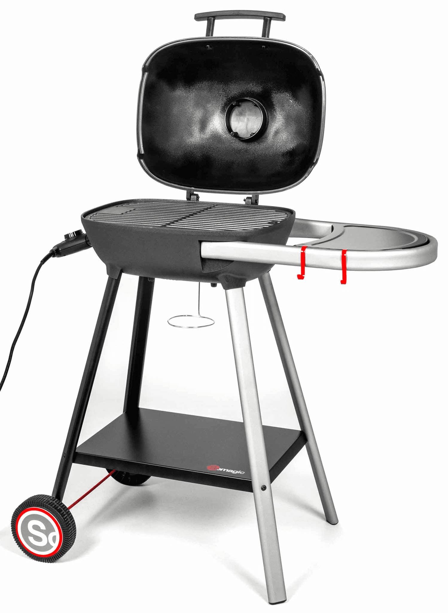 Somagic - Somagic - Barbecue électrique Voltiz L.84 x l.52,5 x H.93 cm