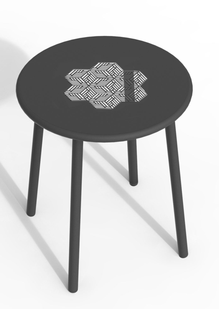Ecloz - Ecloz - Table appoint Tendance Ø.40 x H.39 cm - Image 1