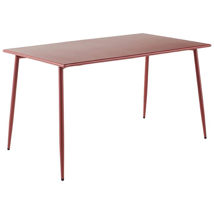 Ecloz - Ecloz - Mesa Evolution Terracotta L.140 x l.80 x H.73 cm - Imagen 1