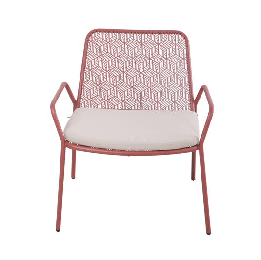 Ecloz - Ecloz - Silla de moda Terracota L.65 x l.49 x H.73 cm - Imagen 2