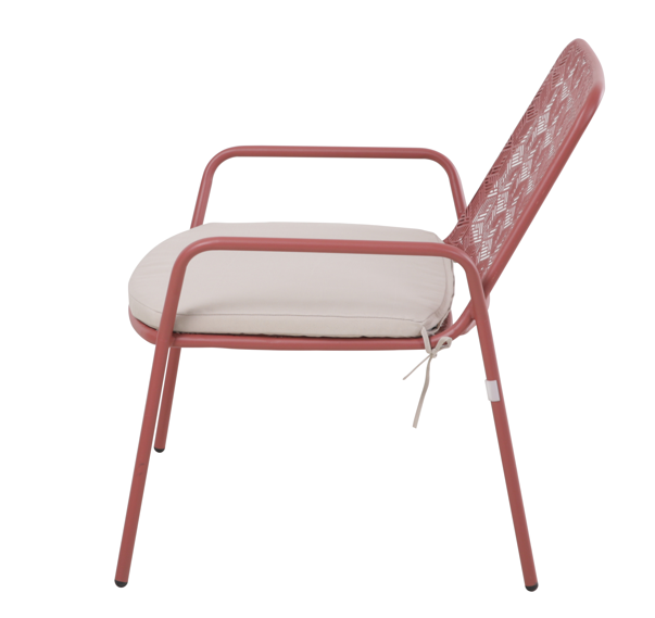 Ecloz - Ecloz - Silla de moda Terracota L.65 x l.49 x H.73 cm - Imagen 1