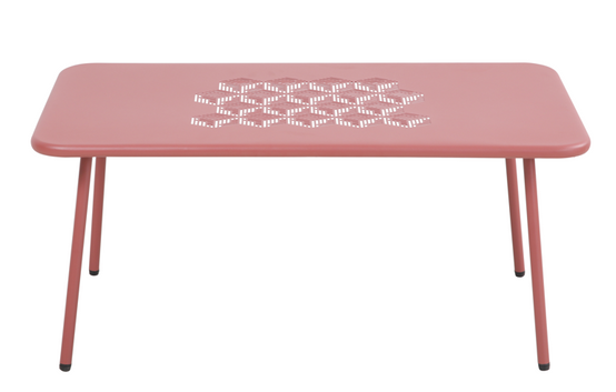 Ecloz - Ecloz - Table basse Tendance Terracotta L.90 x l.50 x H.39 cm - Image 1