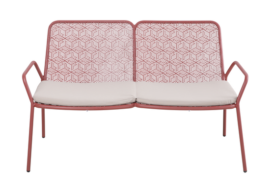 Ecloz - Ecloz - Banc Tendance Terracotta L.118 x l.49 x H.73 cm - Image 3
