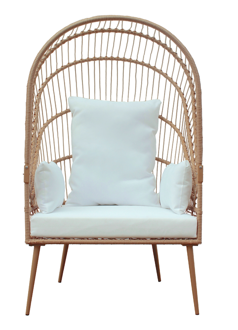 Fauteuil Pompadour L.69 x l.83 x H.136 cm - Image 1