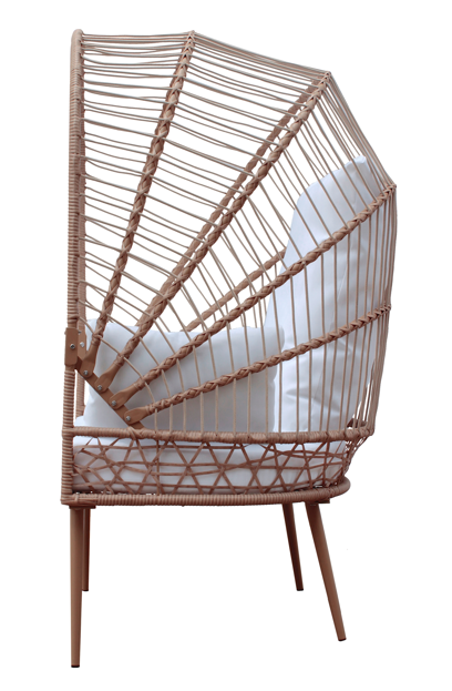 Fauteuil Pompadour L.69 x l.83 x H.136 cm - Image 3