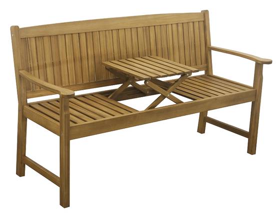 Ecloz - Ecloz - Banc bois Calix 3P L.158 x l.65 x H.91 cm - Image 2