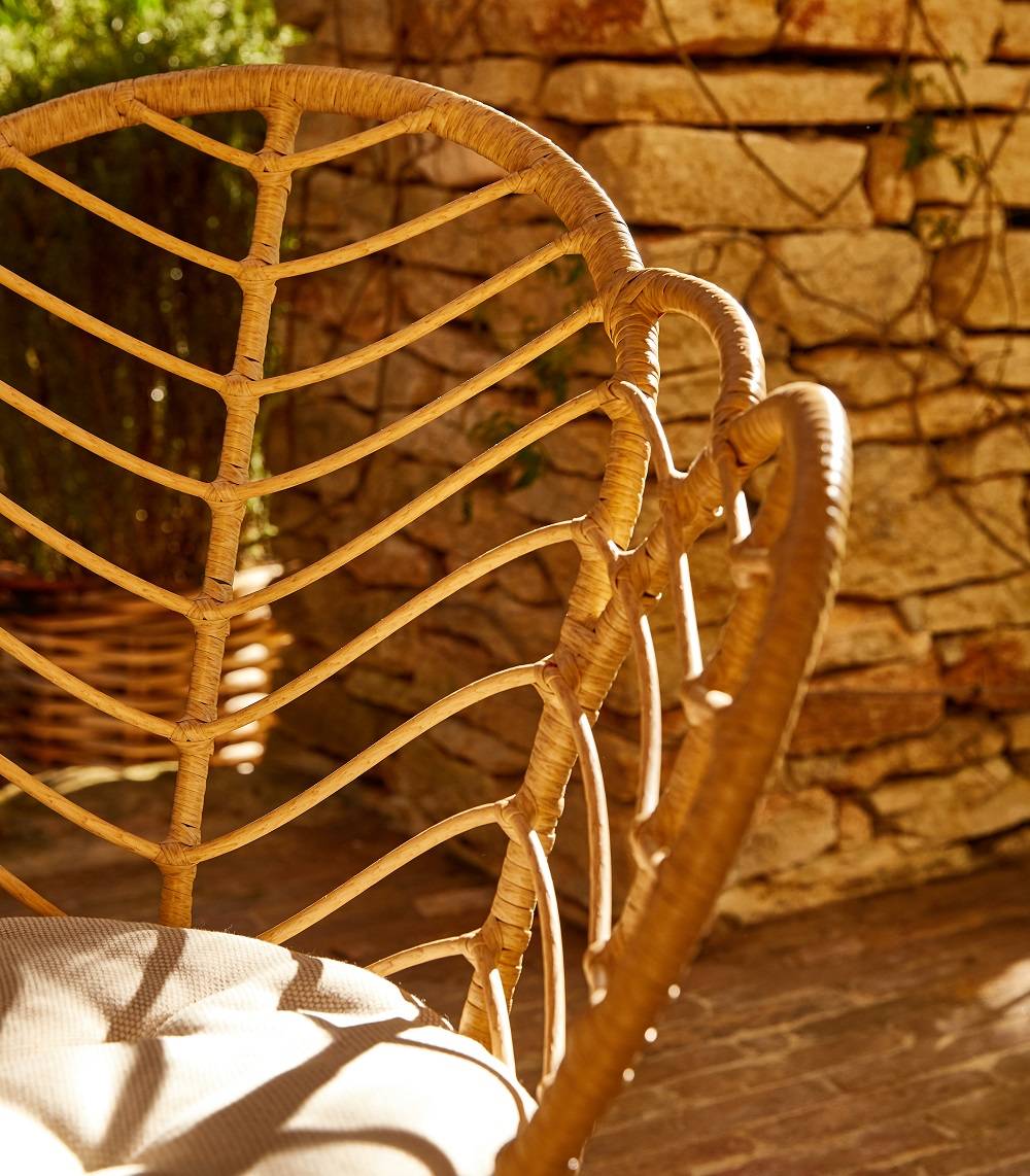 Ecloz - Ecloz - Fauteuil Flora L.64 x l.70 x H.84 cm - Imagen 5