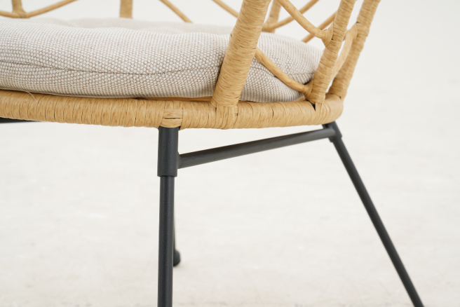 Ecloz - Ecloz - Fauteuil Flora L.64 x l.70 x H.84 cm - Imagen 3