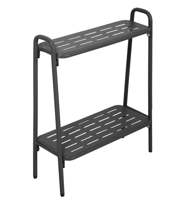 Ecloz - Ecloz - Etagère PM Tendance Anthracite L.49 x l.20 x H.60 cm - Imagen 2