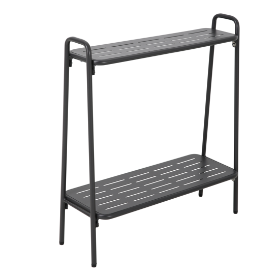 Ecloz - Ecloz - Etagère Tendance Anthracite L.64 x l.25 x H.72 cm - Image 3