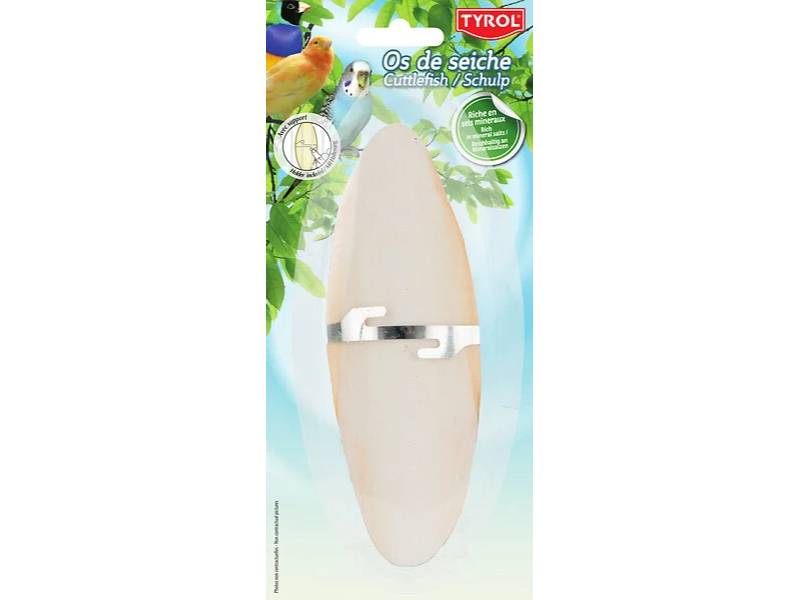 Tyrol - Os de seiche Aliment complémentaire Oiseaux 25 g TYROL - Image 1