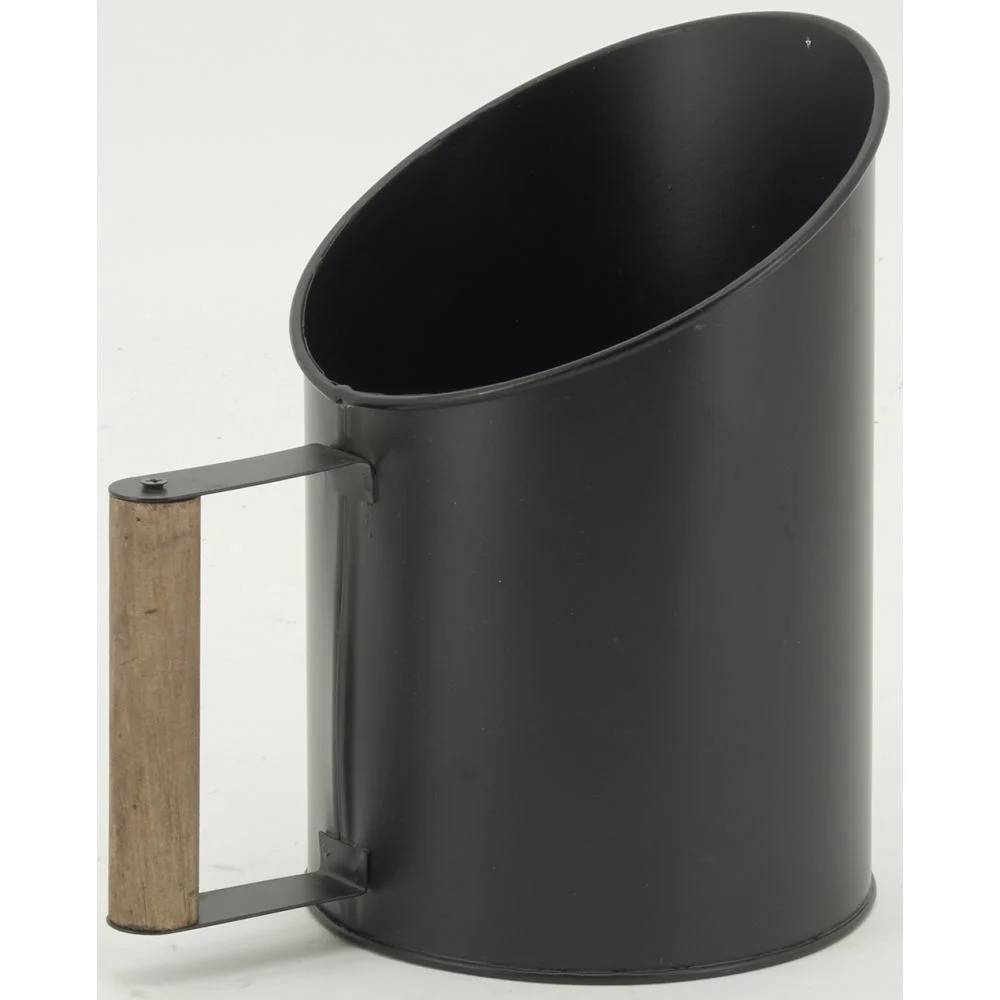 Pelle à pellets métal bois noir H 20 cm - AUBRY GASPARD - Imagen 3