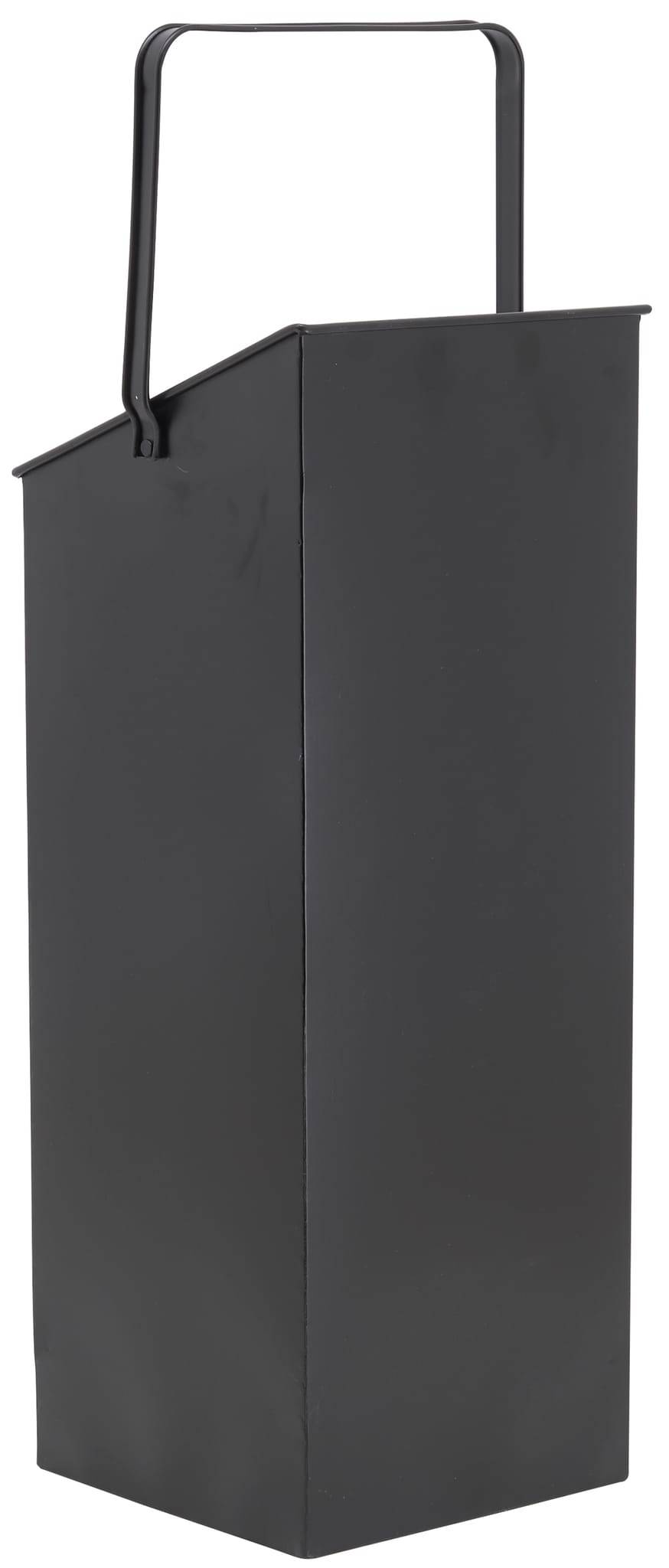 Aubry Gaspard - Aubry Gaspard - Seau à pellet en métal noir L.22 x l.22 x H.50 cm - Imagen 3