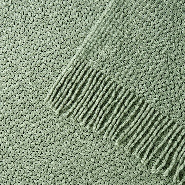 Plaid sauge L.127 x l.152 x H.2 cm - Image 5